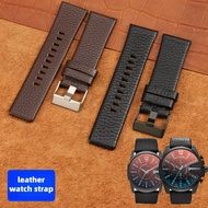 Watch Accessories Suitable for DZ4323 7312 7314 1657 4318 Genuine Leather Strap Lychee Grain Cowhide