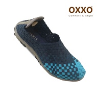 OXXO รองเท้าผ้าใบ ยางยืด เพื่อสุขภาพ รองเท้าผ้าใบผญ รองเท้า แฟชั่น ญ รองเท้าผ้าใบใส่ทำงาน Elastic shoes น้ำหนักเบา 2A7062