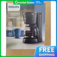 Philips | Philips Drip Coffee Maker Hd7430/90/Black/Large Capacity 1.25L