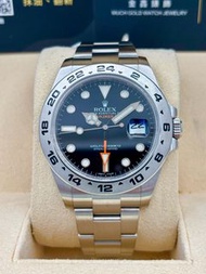 [SOLD OUT]二手 USED  ROLEX 勞力士 EXPLORER II 216570 黑色 2012年11月 全套 FULL SET