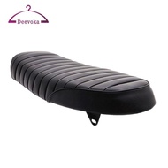 [deevoka] Flat Saddle Cafe Racer Vintage Seat Cushion Replaces for Honda CB350 CB400 CB750