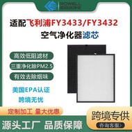 Suitable for Philips FY3432/FY3433 Air Purifier Filter Filter Activated Carbon Filter HEPA Filter