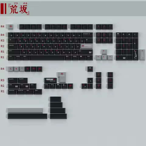 142 Keys Mechanical Keyboard Keycap Cherry Profile DYE Sublimation PBT Full Sets ISO Enter For MX Sw