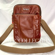 Kickers Sling Bag Pouch Bag Leather Attach With Belt (2 in 1) IC89722-S
