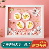 Baby Hand Foot Print Pad Hand Foot Print Souvenir Baby Hand Print Foot Print Pad Newborn One Hundred
