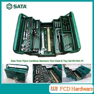 Sata Tools 70pcs Cantilever Mechanic Tool Chest & Tray Set 95104A-70