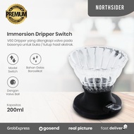 Immersion Dripper Switch 200Ml V60 Glass Clever Dripper Dripper Coffee Yrp-Fcup007