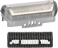 Replacement Foil and Cutter Head for Braun, Fits 10B 20B 180 190 190S 1775 1735 2675, Electric Shave