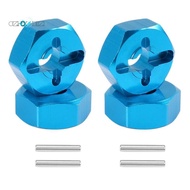 4Pcs Hexagonal Combiner Wheel Rim Hex 7Mm Upgrade 12Mm Metal Adapter for 1/18  A949 A959 A969 A979 K