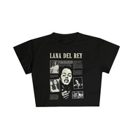 Lana Del Rey Merch SlimFit Croptop