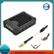 [Quietnight.]5.8G 6G 4.9G 1.6W VTX 48CH FPV Audio Video Transmitter 2-6S Support OSD for RC Long Ran