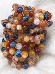 VÒNG TAY THẠCH ANH ƯU LINH ĐA SẮC CÁC SIZE