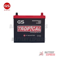 GS Battery NS60 / 1SN Maintenance Free  (small post) - Tropical Car Battery