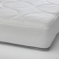 JÄTTETRÖTT 嬰兒床用獨立筒彈簧床墊, 白色, 60x120x11 公分
