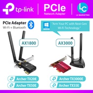 TP-Link Archer TX20E │ TX55E │ TX3000E  AX1800 AX3000 Wifi 6 & Bluetooth 5.0 PCIe Wireless Adapter W