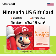 Nintendo eShop Card USA $10~$100 บัตรของขวัญ Nintendo Gift card⚡Switch Credit Points USA eShop【จัดส่