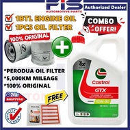 FIS Castrol Engine Oil 10W30 Mineral Base API SL/CF 3Liter Perodua Kancil Viva Kenari Kelisa Minyak