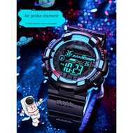 kids watch watch Children Watch Male Student Electronic Watch Boy Trendy Waterproof Luminous Alarm C