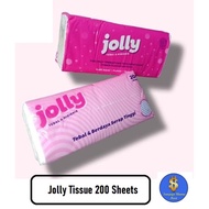 Jolly Tissue 200 Sheets - Jolly Facial Tissue - Jolly Facial Tissue
