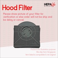 Hood Carbon Charcoal Filter for Cooker Kitchen Hood Compatible  - Hepalife