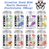 Scivation Xtend Original 7G BCAA, Dietary Supplement, Muscle Recovery + Electrolytes (90svg)