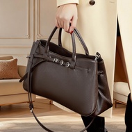 Baguette Bag Genuine Leather Belt Buckle Shoulder Crossbody Bag MY | Beg Wanita | Beg Tangan Wanita 