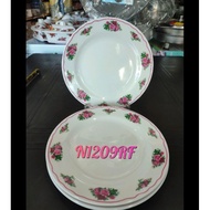 N1209RF 9" Rim Plate Melamine 1Pcs