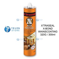 [ 1 UNIT ] X'TRASEAL X-BOND WAINSCOATING/ 320GM(300ML) X-BOND CONSTRUCTION ADHESIVE SEALANT