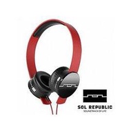 SOL REPUBLIC Tracks 高階頭戴式耳機 附耳機接聽線!(紅/黑色)