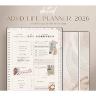 2026 Digital Planner, ADHD Digital Planner 2026, ADHD Planner Adult, ADHD Planner, Goodnotes Planner