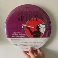 NATURAL AMERICAN SPIRIT 美國精神 圓形看板 紫色