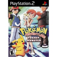 🔥PS2 Games CD DVD 🔥PS2 Game , Pokemon Adventure Pocket Monster (Dvd Game)