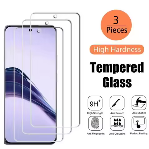 3Pcs HD Tempered Glass for Realme 11 13 14 12 Pro Plus 10 Screen Protector for Realme C75 C67 C65 C6