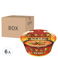 統一 滿漢大餐 麻辣鍋牛肉麵 204g  6入