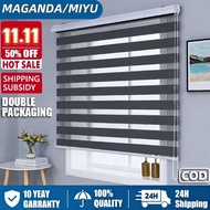 180cm/160cm/150cm/120cm/90cm Curtain Blinds for Windows Korean Blinds Venetians Duo Roller Blinds *1