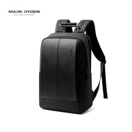 MARK RYDEN 15.6-inch Laptop Backpack Leather Patchwork Men's Travel Bag Commuter School Backpack