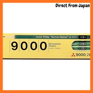 Mitsubishi Pencil 9000 Pencil 1 Dozen (2B, HB, 2H, 3B, B) K9000 Series