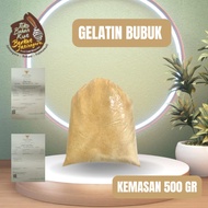 GELATIN Powder REPACK 500g HALAL GELATIN/