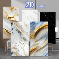 Marble VINYL Wall Sticker Wallpaper 60cm x 30cm Marble Motif Wallpaper/Wall Paper Marble