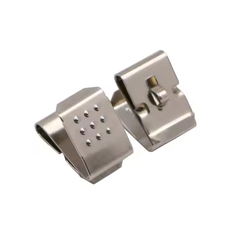 Precision Stamping 18650 Battery Contact Snap-On 18650 17350 Leaf Spring Contact P/N 209