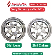 SELIS - 10 Inch 4.00 - 10" Universal Electric Motorcycle Rims | Bromo Bromo Bromo