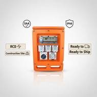 ULQA Australian Standard 48A 415V 3Phase Portable Power Distribution  IP66 Switched Socket Outlets T