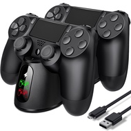 [Enjoy the small store] BEBONCOOL Controller Charger Dualsense Dock สำหรับ PS4สถานีชาร์จสำหรับ DualShock 4 /Playstation 4/PS4 /Pro/ PS4 Slim Controller