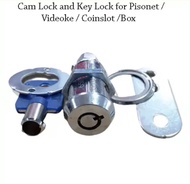 Cam Lock and Key Lock for Pisonet / Videoke / Coinslot Box