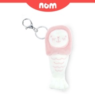 Nom Singapore Merlion Chou Chou Mini Keychain (Pink)