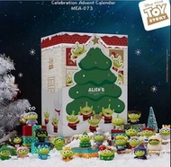 <Ohtoys> 聖誕節 三眼仔 聖誕慶典倒數日曆套裝 全1款 聖誕禮物 Alien Remix Party 模型 toy Story 盲盒 盒蛋 Pixar 阿boo 胡迪 叉仔 巴斯光年 Bo 聖