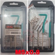 THREAD REPAIR KIT SET RECOIL M5 HELICOIL for Damaged Threads RECOIL SET WIPRO