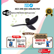 NSB AERATRON AE2+AE3+ 43" 50" 60” DESIGNER DC CEILING FAN REMOTE CONTROL WITH WIFI
