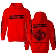 MERAH Bombardir The World Punk Band Hoodie Sweater (red)