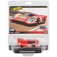 [PRE-ORDER] Hotwheels Premium 1:43 Real Riders - 1970 Porsche 917K (LeMans Livery)